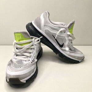 Nike Women shoes Size 9.5 Air Max 2014 621078100 White/Black Running Shoes